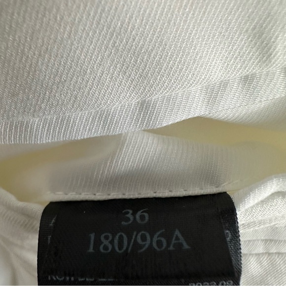 AllSaints Row Single Button Blazer SZ 36 Bone White Timeless NWOT Retail $445.00 - Picture 3 of 11